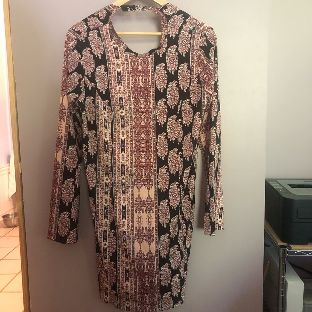 BCBG LS mini dress size M NWT